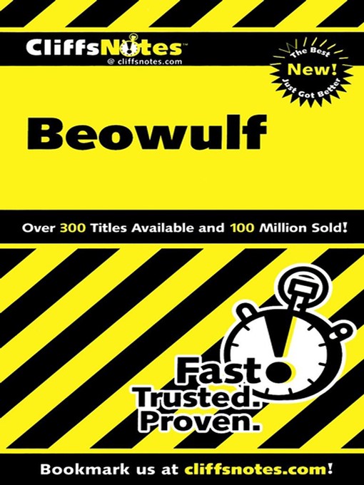 Title details for CliffsNotes Beowulf by Stanley P Baldwin - Available